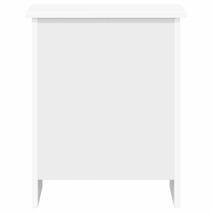 Storage Chest White 40 x 40 x 50 cm Engineered Wood