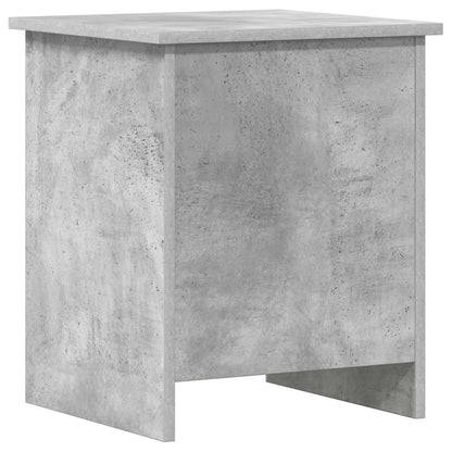 Storage Chest Concrete Grey 40 x 40 x 50 cm Engineered Wood