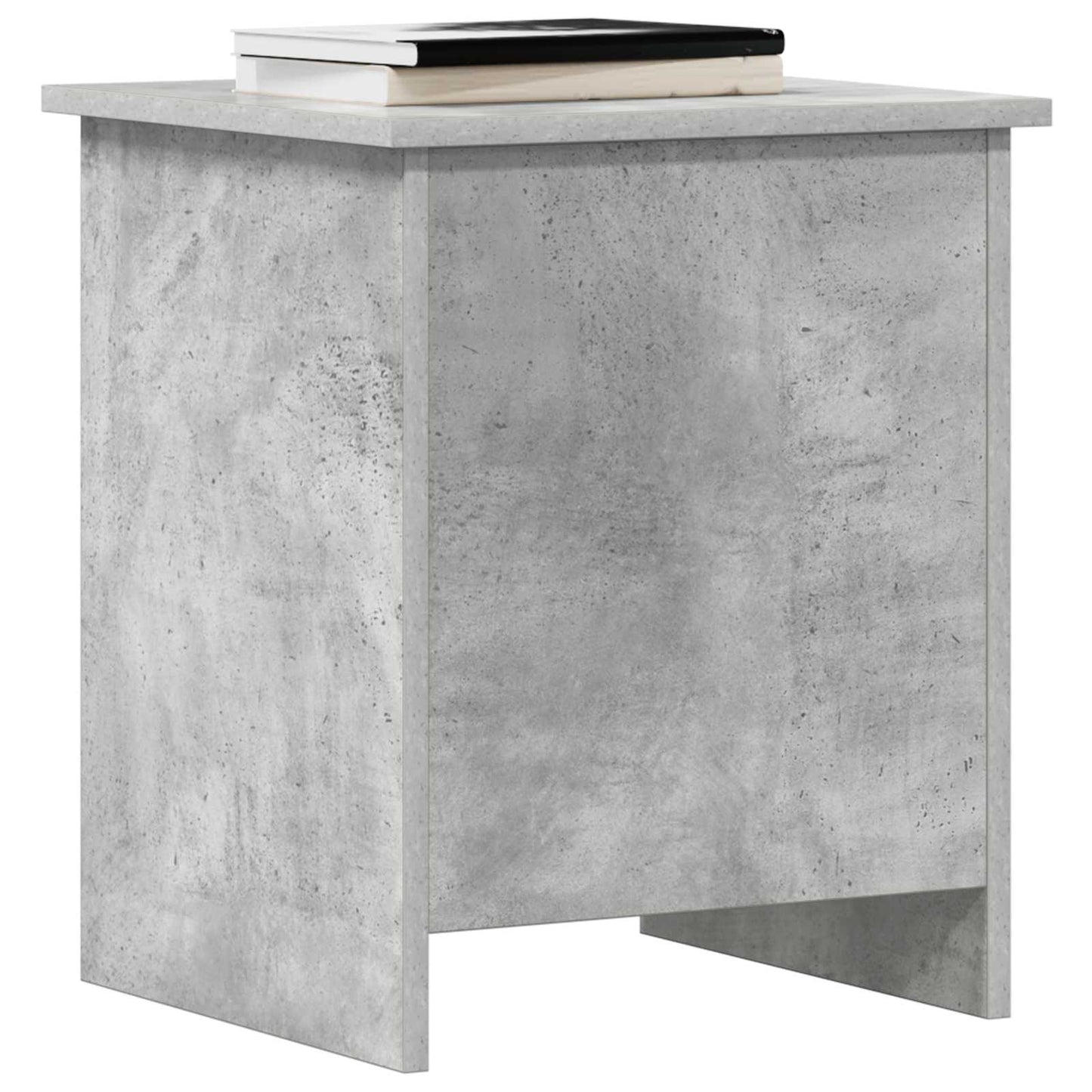 Storage Chest Concrete Grey 40 x 40 x 50 cm Engineered Wood