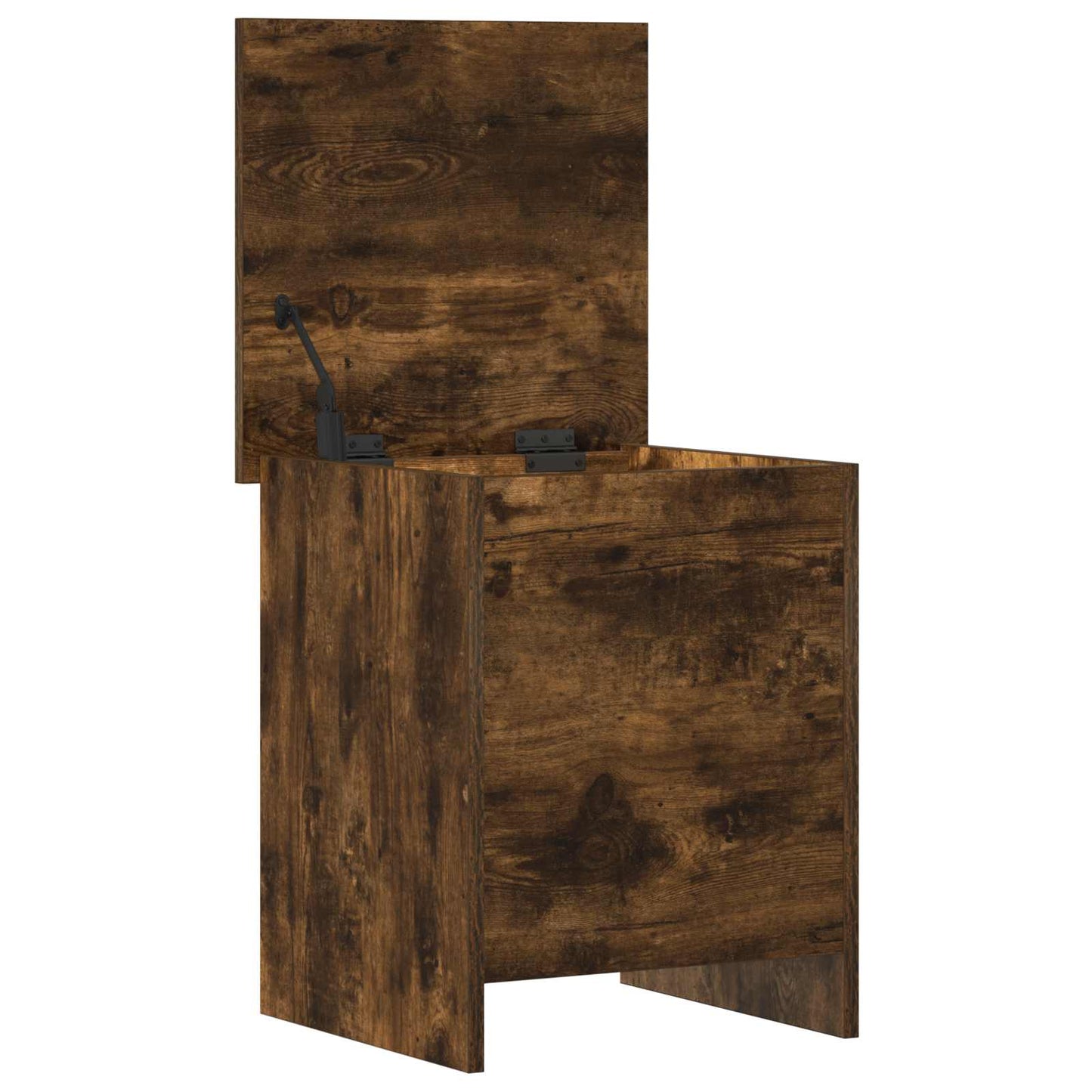 Storage Chest Smoked Oak 40 x 40 x 50 cm Engineered Wood