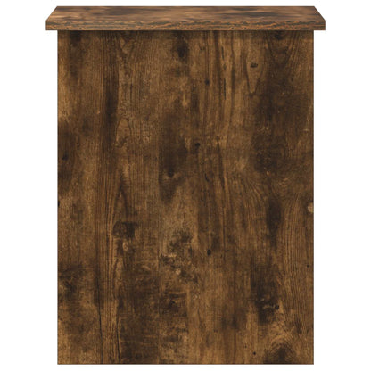 Storage Chest Smoked Oak 40 x 40 x 50 cm Engineered Wood