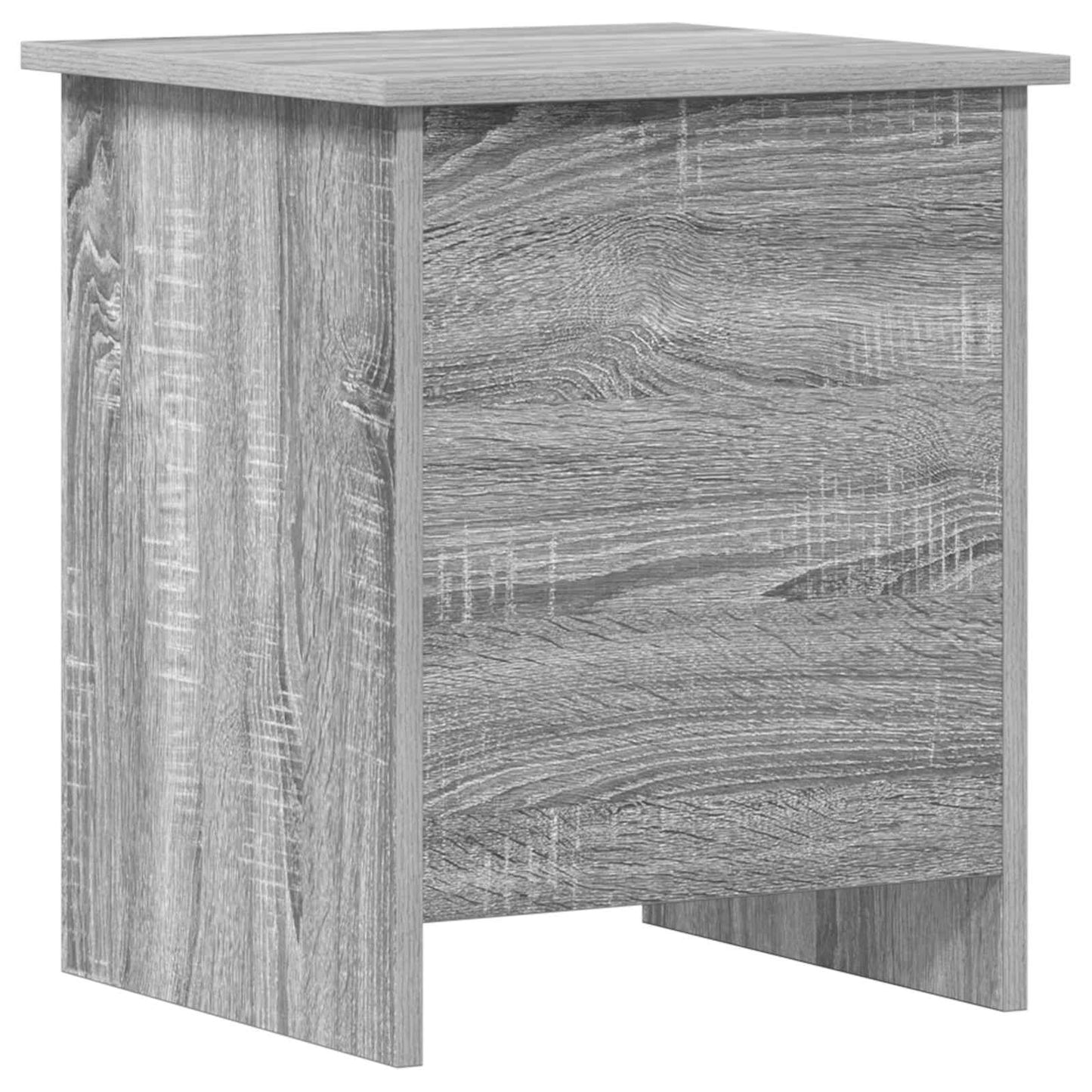 Storage Chest Grey Sonoma 40 x 40 x 50 cm Engineered Wood