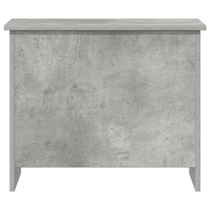 Storage Chest Concrete Grey 60 x 40 x 50 cm Engineered Wood