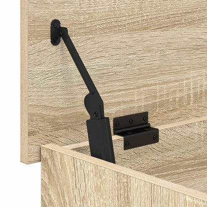 Storage Chest Sonoma Oak 80 x 40 x 50 cm Engineered Wood