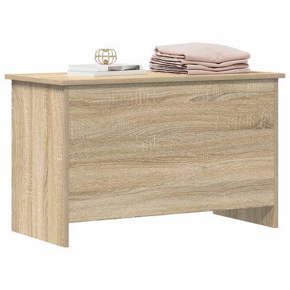Storage Chest Sonoma Oak 80 x 40 x 50 cm Engineered Wood