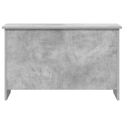 Storage Chest Concrete Grey 80 x 40 x 50 cm Engineered Wood
