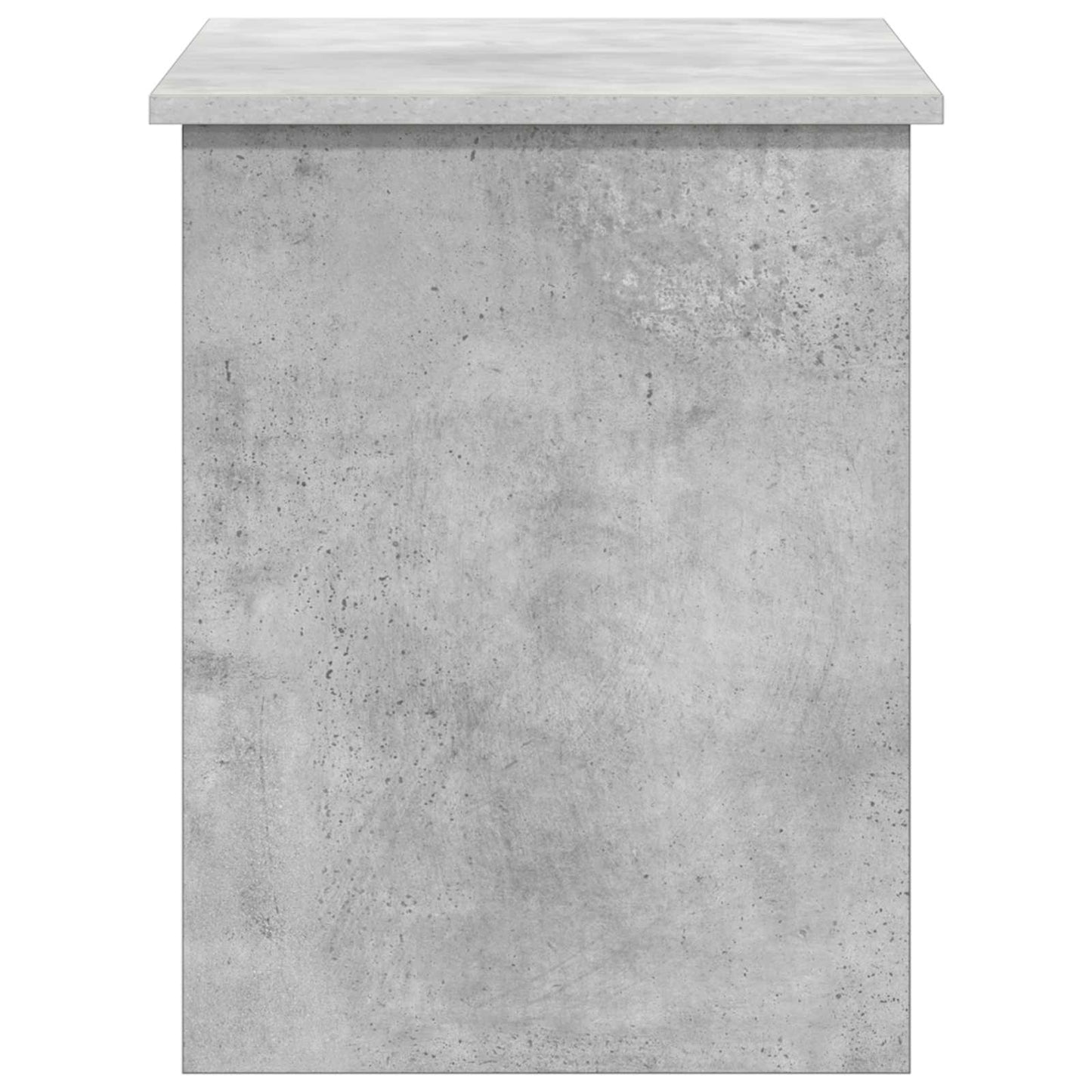 Storage Chest Concrete Grey 80 x 40 x 50 cm Engineered Wood