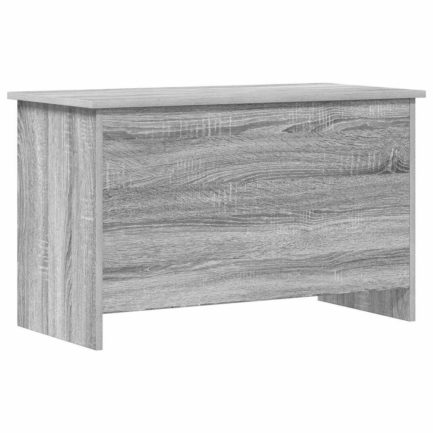 Storage Chest Grey Sonoma 80 x 40 x 50 cm Engineered Wood