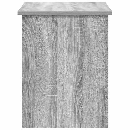 Storage Chest Grey Sonoma 80 x 40 x 50 cm Engineered Wood
