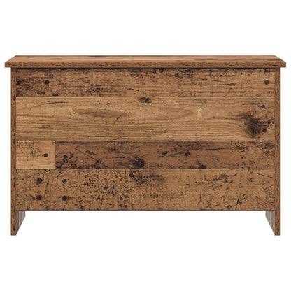 Storage Chest Old Wood 80 x 40 x 50 cm Engineered Wood