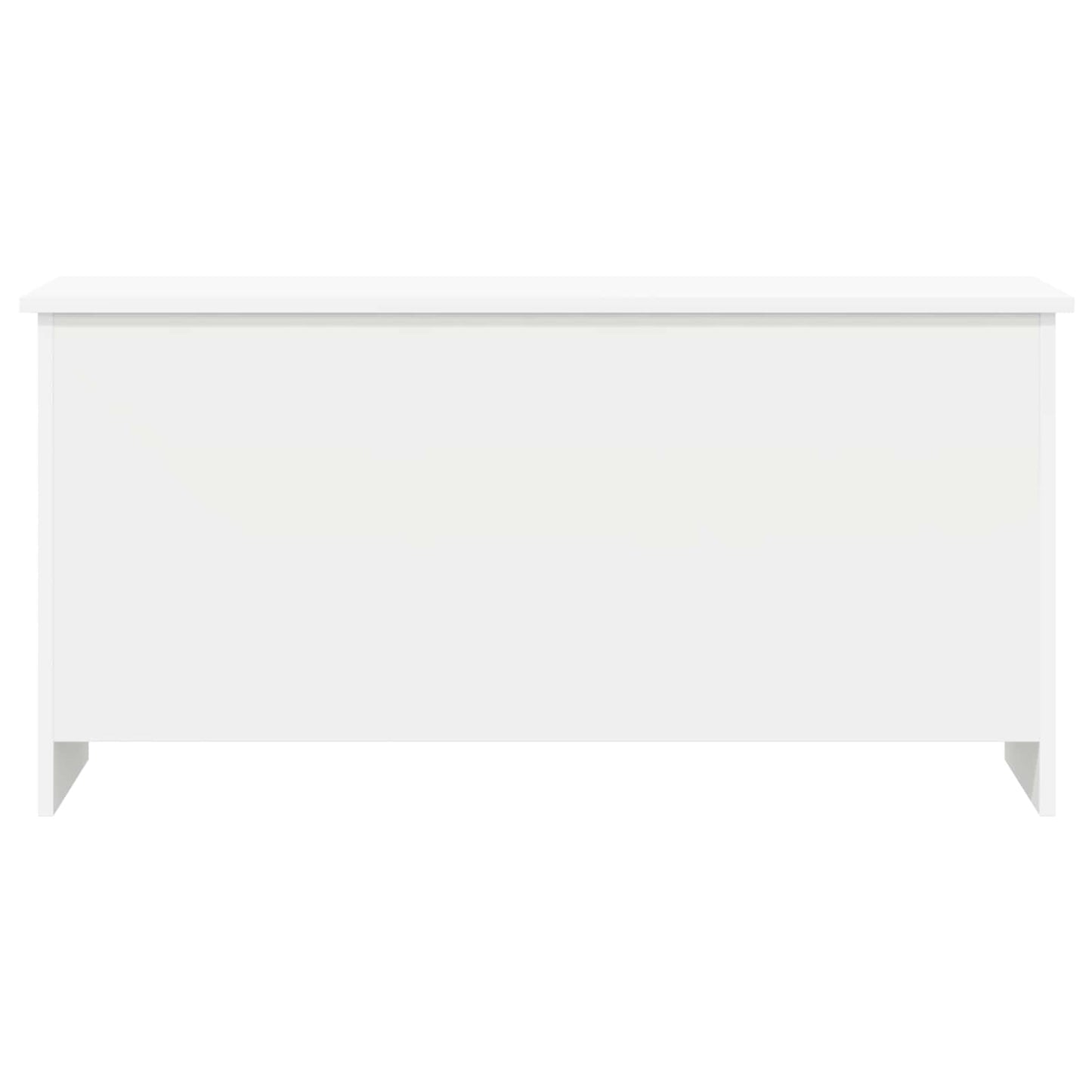 Storage Chest White 100 x 40 x 50 cm Engineered Wood