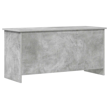 Storage Chest Concrete Grey 100 x 40 x 50 cm Engineered Wood