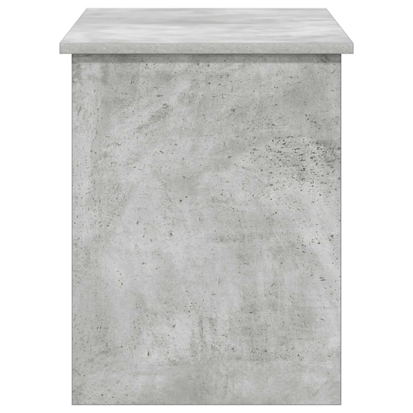 Storage Chest Concrete Grey 100 x 40 x 50 cm Engineered Wood