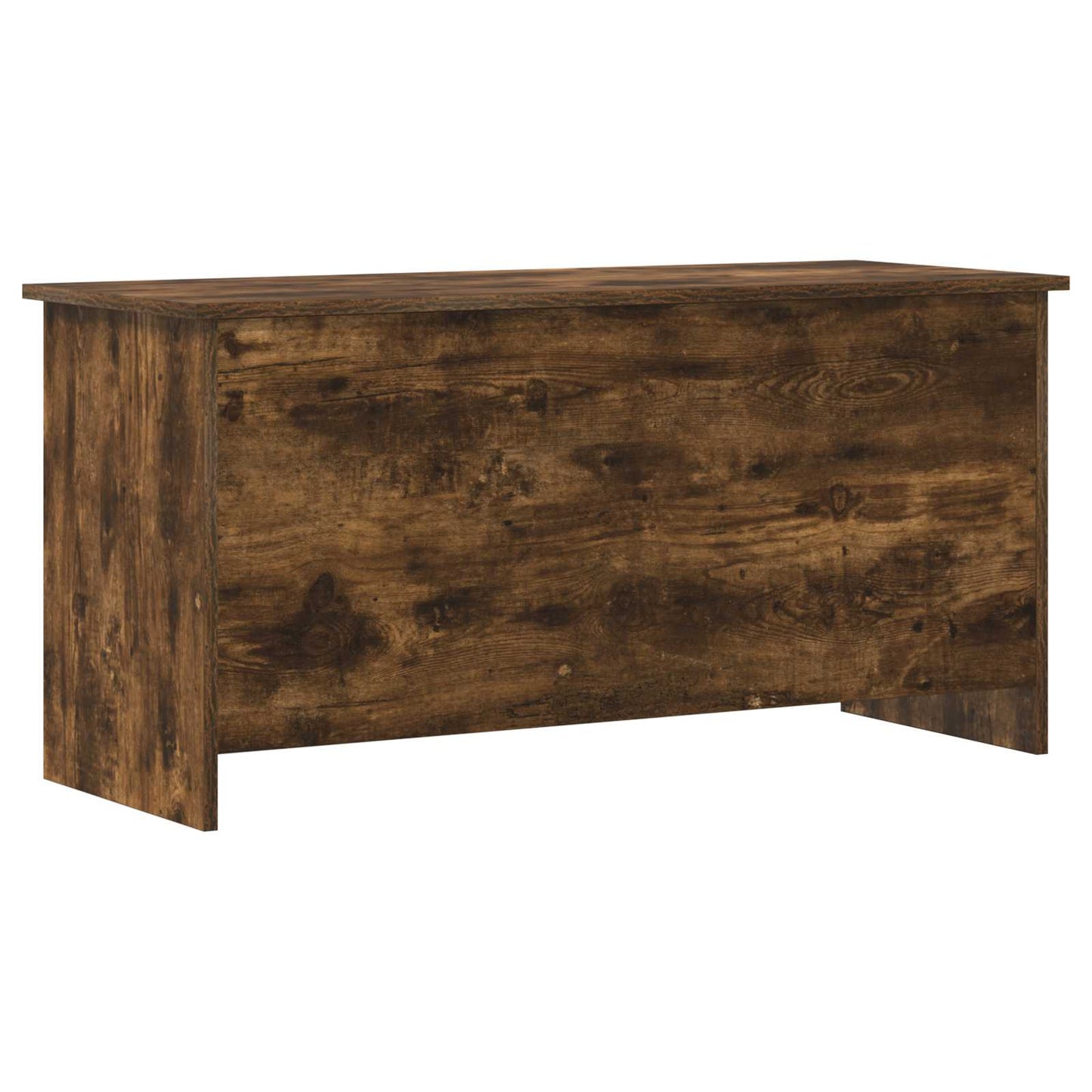 Storage Chest Smoked Oak 100 x 40 x 50 cm Engineered Wood
