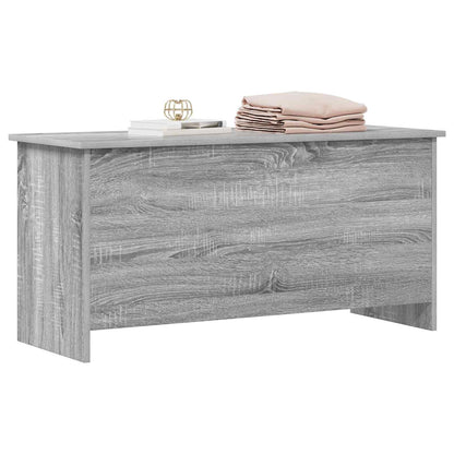 Storage Chest Grey Sonoma 100 x 40 x 50 cm Engineered Wood