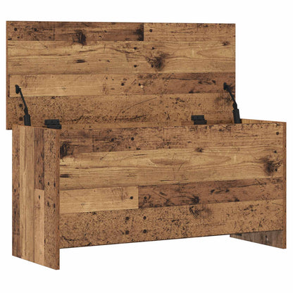 Storage Chest Old Wood 100 x 40 x 50 cm Engineered Wood