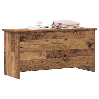 Storage Chest Old Wood 100 x 40 x 50 cm Engineered Wood