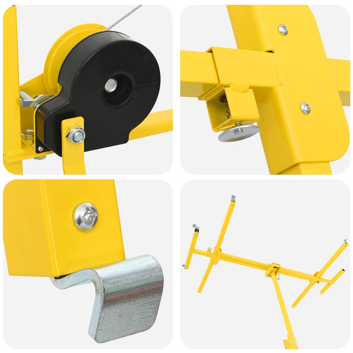 Plasterboard Lifter Manual Yellow 300 x 107 x 330 cm Steel