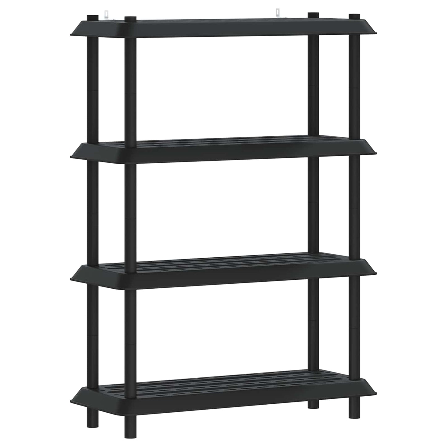 Shelving Unit 4-Tier 100 x 40 x 136.5 cm PP Anthracite