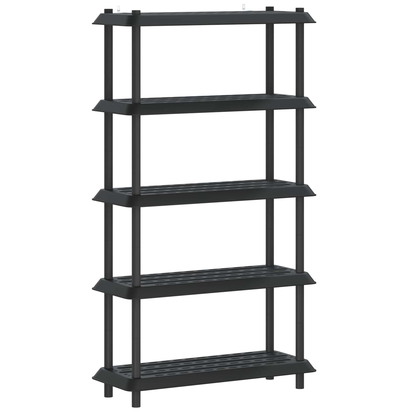 Shelving Unit 5-Tier 100 x 40 x 177 cm PP Anthracite