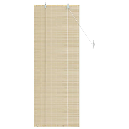 Roller Blind Natural 50 x 160 cm Bamboo
