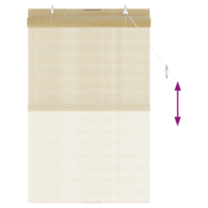 Roller Blind Natural 90 x 160 cm Bamboo