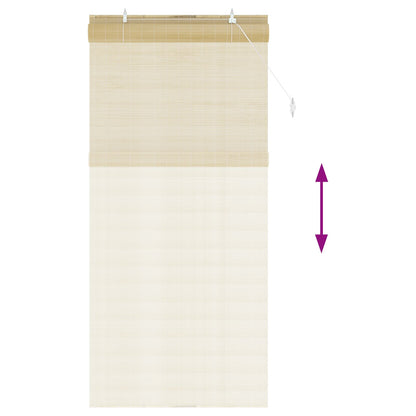 Roller Blind Natural 110 x 220 cm Bamboo