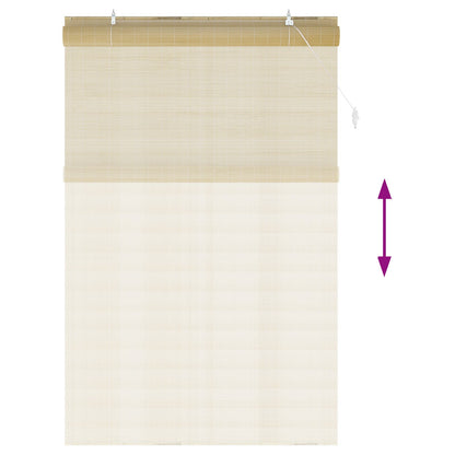 Roller Blind Natural 160 x 220 cm Bamboo