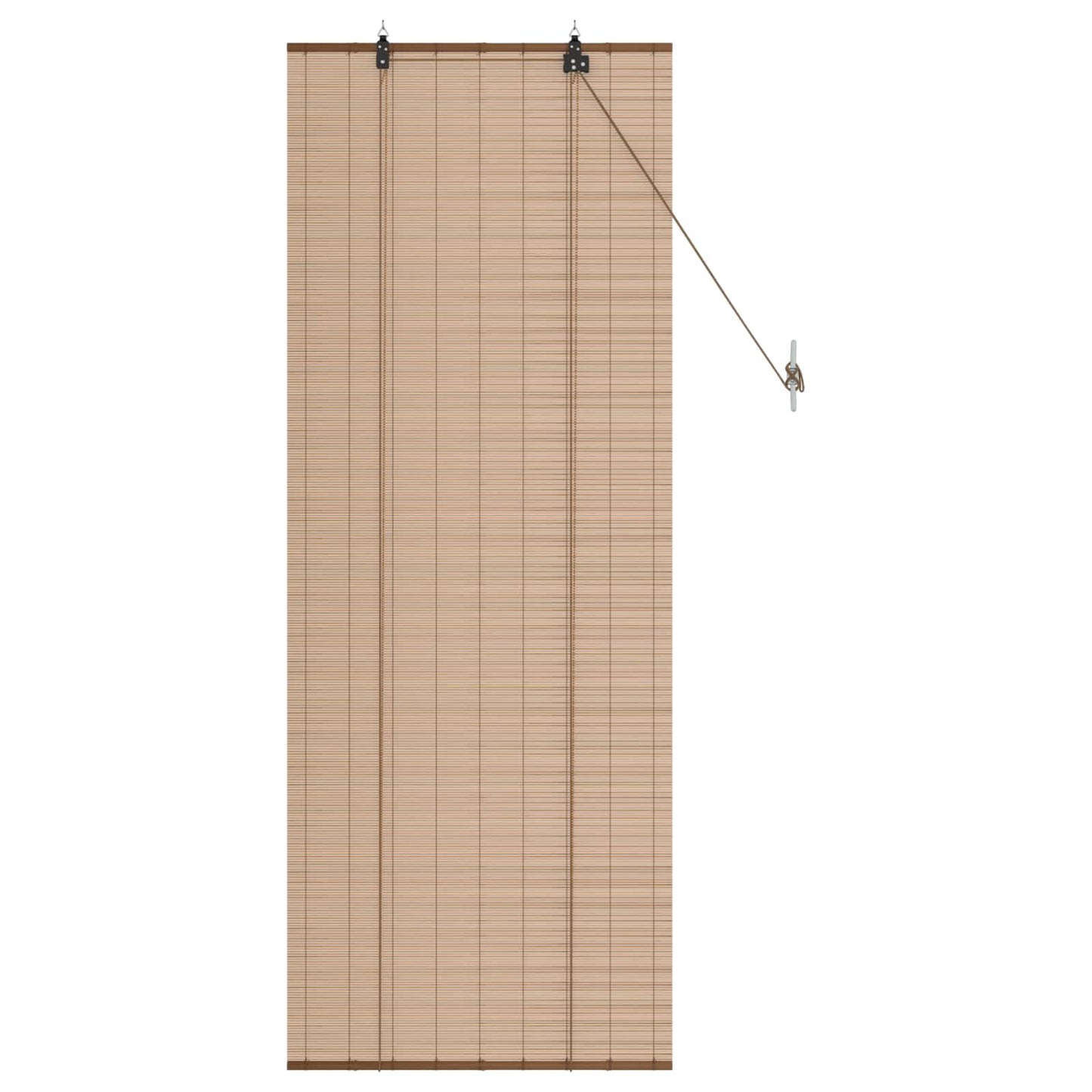 Roller Blind Brown 50 x 160 cm Bamboo
