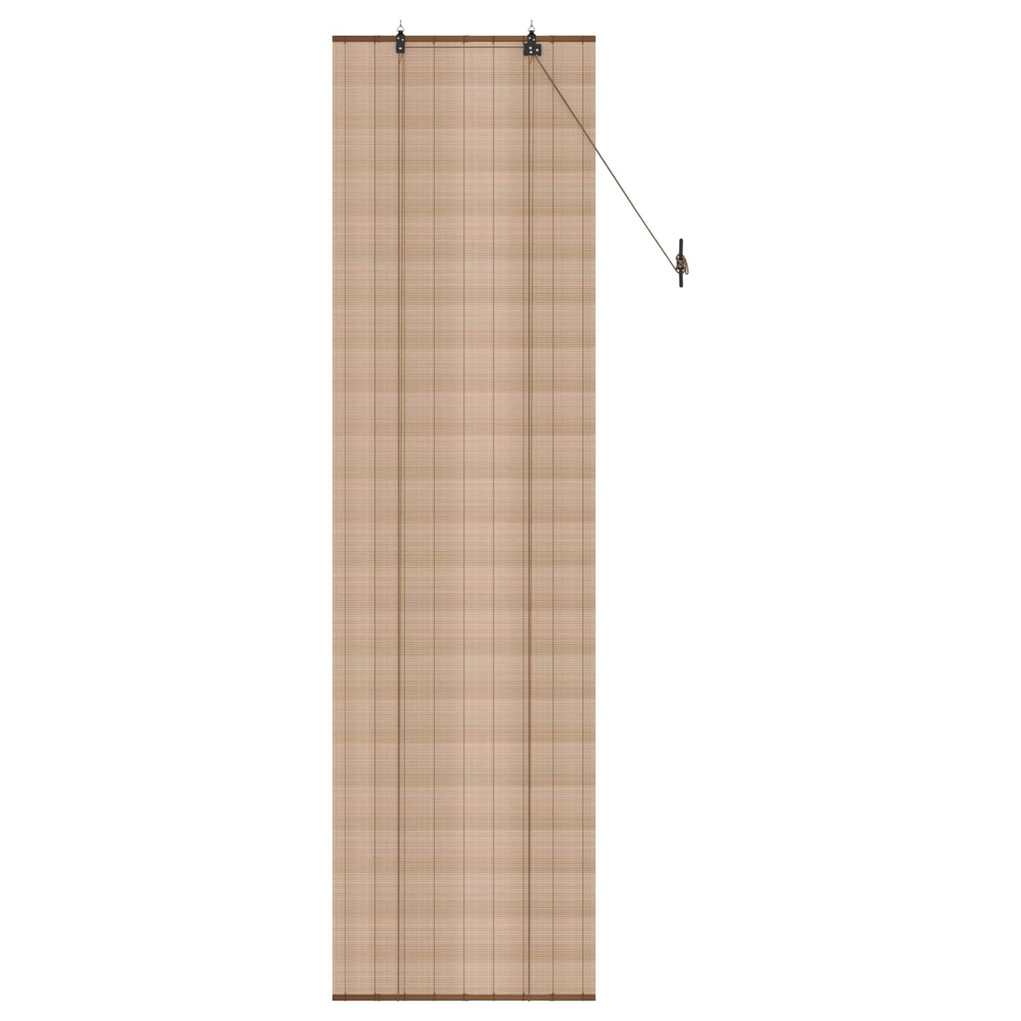 Roller Blind Brown 50 x 220 cm Bamboo
