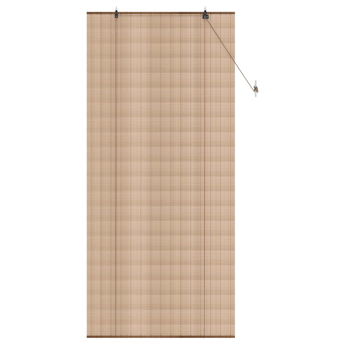 Roller Blind Brown 110 x 220 cm Bamboo
