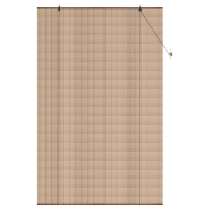Roller Blind Brown 130 x 220 cm Bamboo