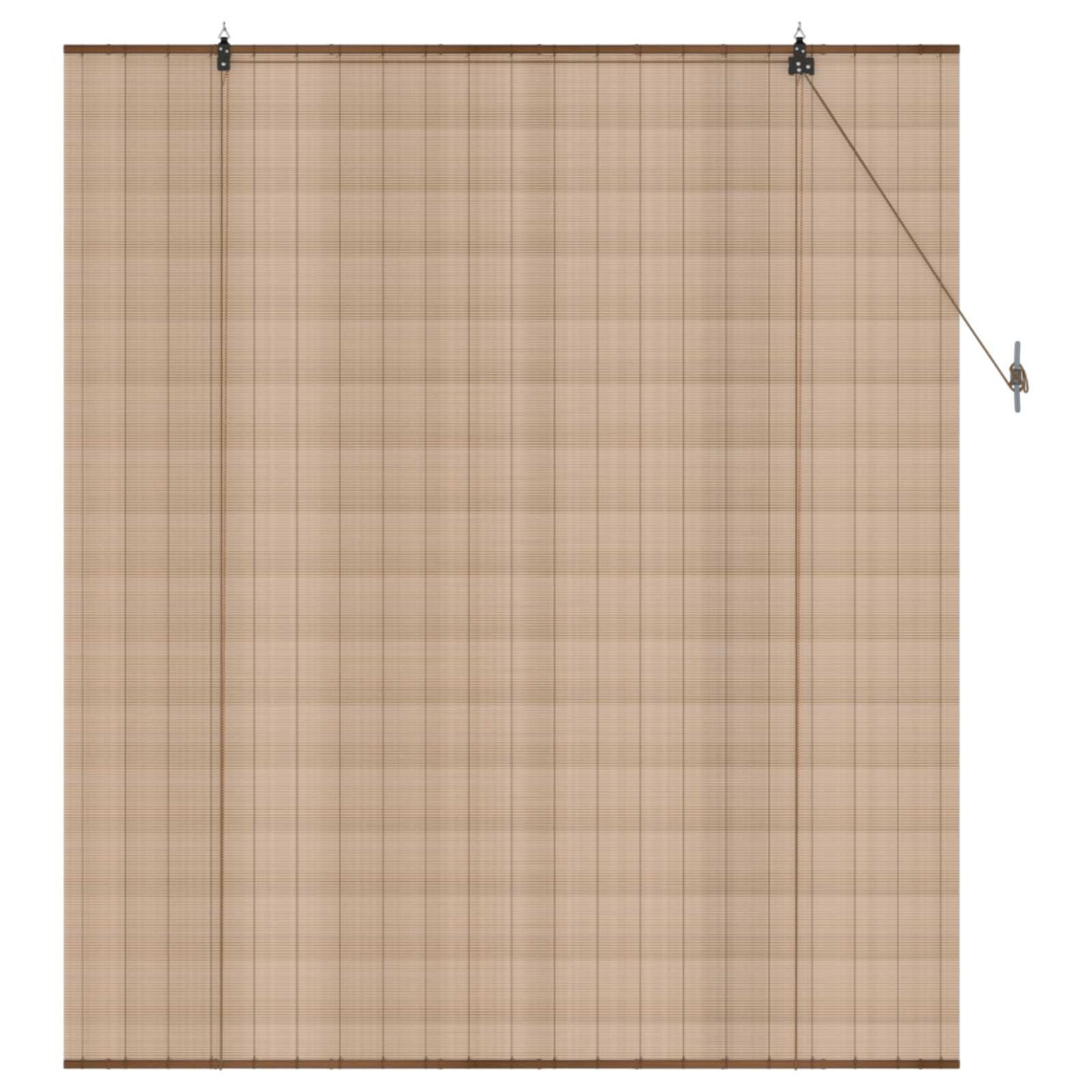 Roller Blind Brown 160 x 160 cm Bamboo