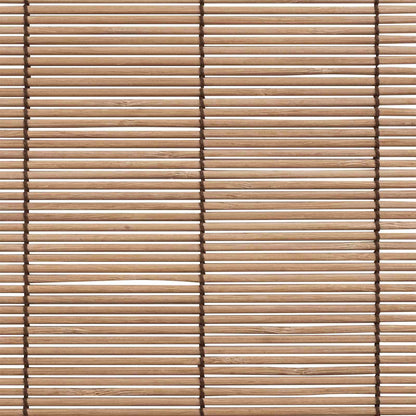 Roller Blind Brown 160 x 160 cm Bamboo