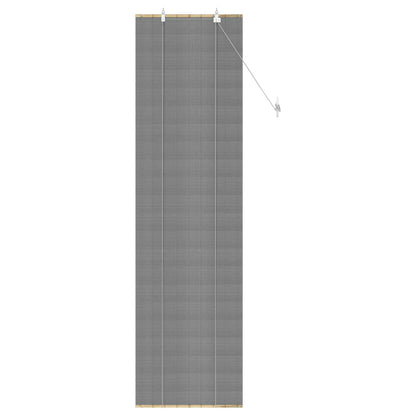 Roller Blind Grey 50 x 220 cm Bamboo