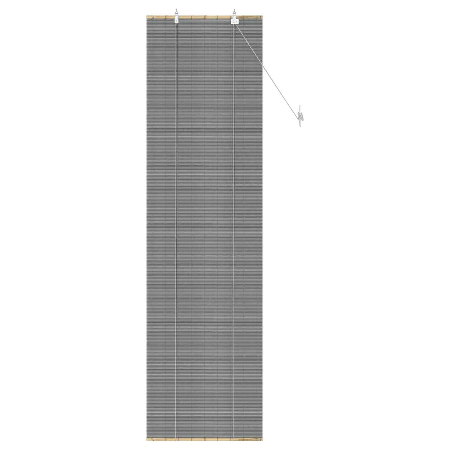 Roller Blind Grey 70 x 220 cm Bamboo