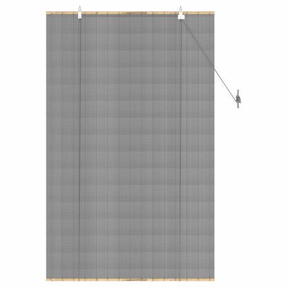 Roller Blind Grey 90 x 160 cm Bamboo