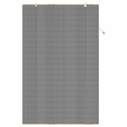 Roller Blind Grey 140 x 220 cm Bamboo