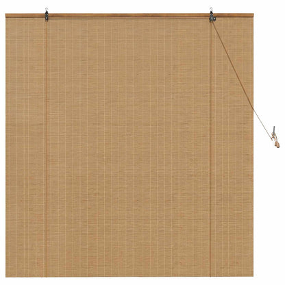 Roller Blind Brown 160 x 160 cm Bamboo