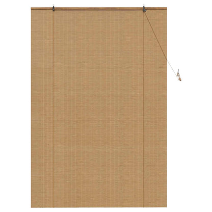 Roller Blind Brown 160 x 220 cm Bamboo