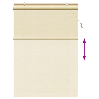 Roller Blind Natural 130 x 220 cm Bamboo