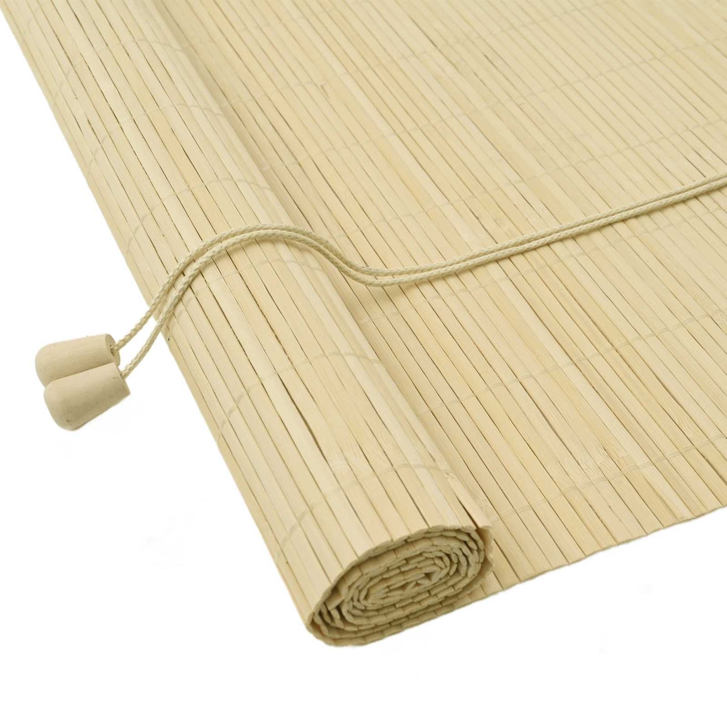 Roller Blind Natural 160 x 160 cm Bamboo