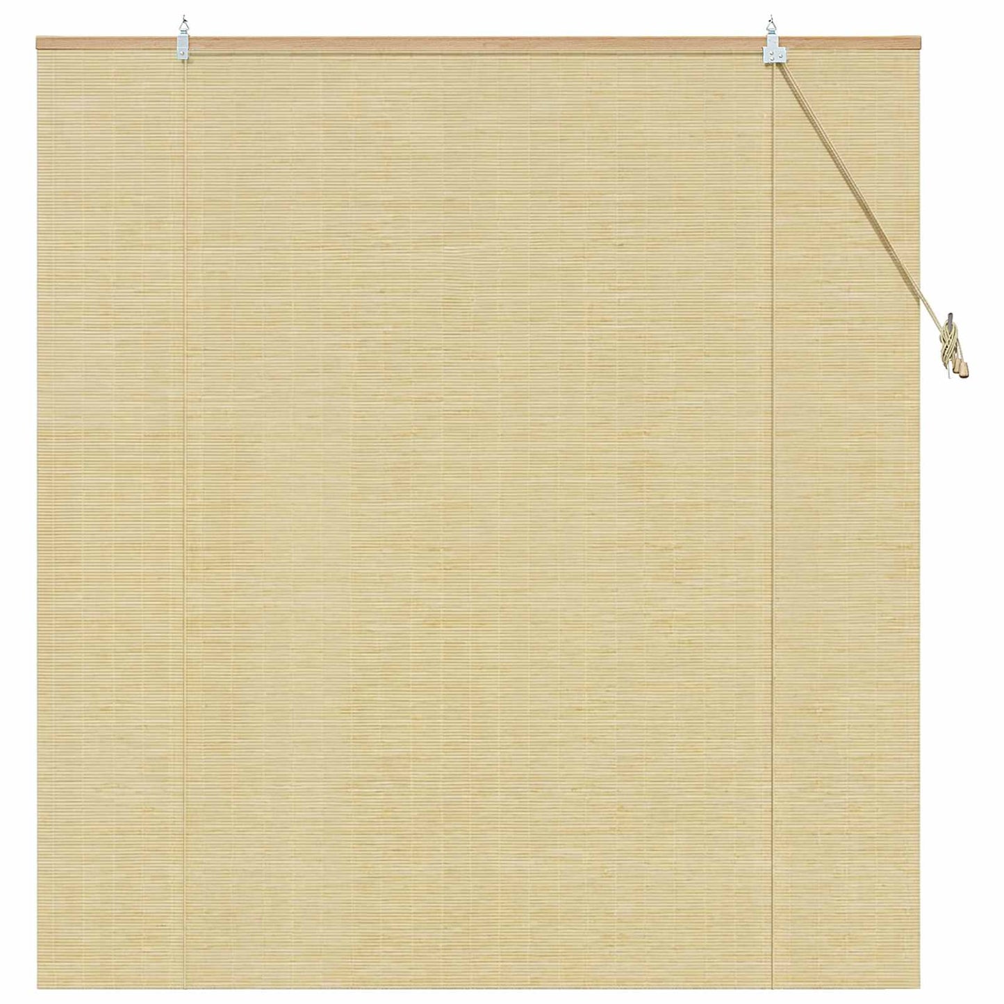 Roller Blind Natural 160 x 160 cm Bamboo