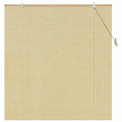 Roller Blind Natural 160 x 160 cm Bamboo