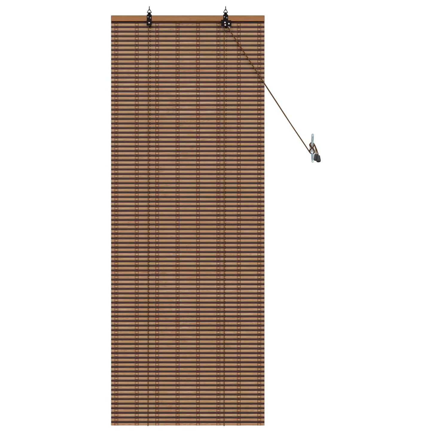 Roller Blind Brown 40 x 160 cm Bamboo