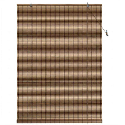 Roller Blind Brown 160 x 220 cm Bamboo