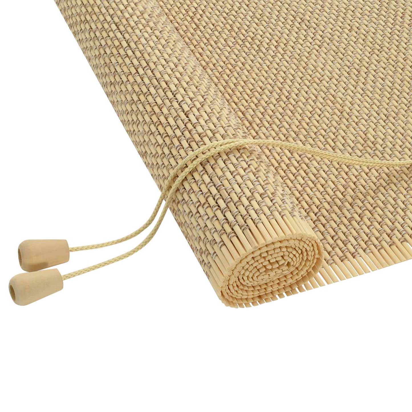Roller Blind Natural 120 x 160 cm Bamboo