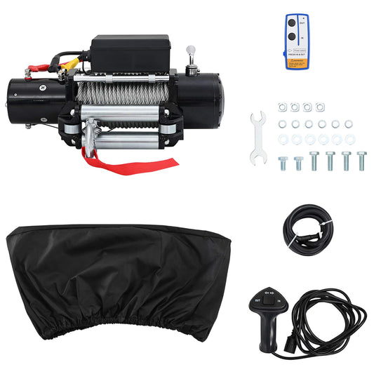 Electric Winch PVC Black