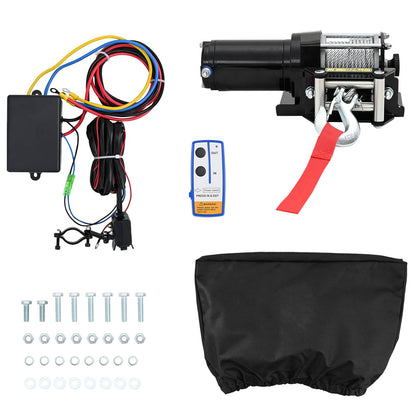 Electric Winch PVC Black