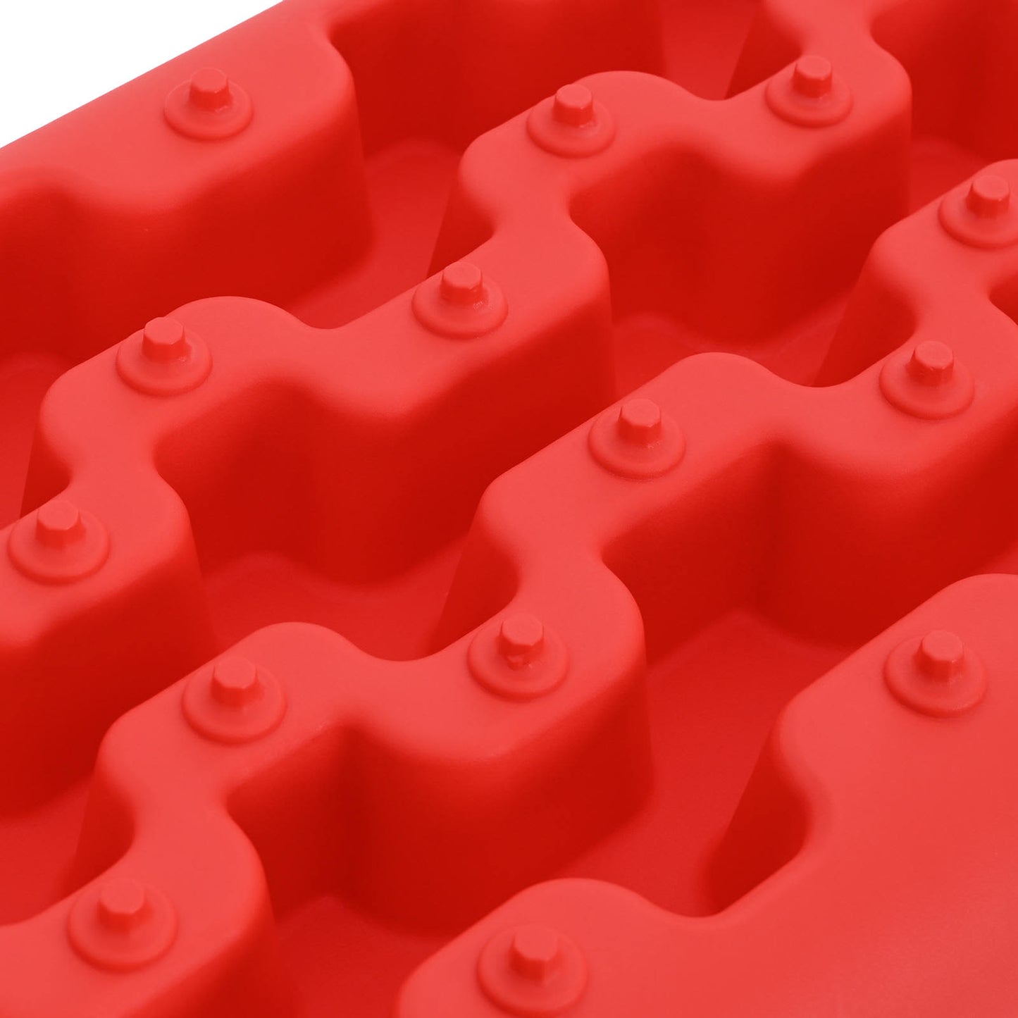 Traction Board 2 pcs Red 106 x 30.5 x 7 cm Reinforced Nylon